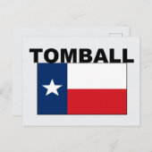 Tomball, TX Briefkaart (Voorkant / Achterkant)