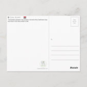 Tombe de Toutânkhamon, carte postale d'Égypte (Dos)