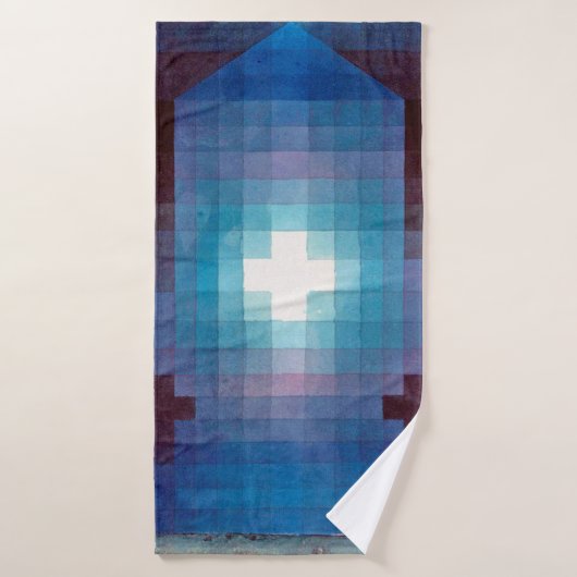 Tombe en trois, Klee (Serviette de bain)
