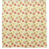 TOMBE FEUILLES Douche Rideau (Devant)