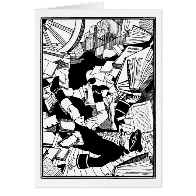 Tombé parmi des livres (Devant)
