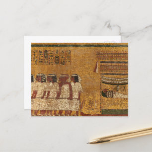 Tombe van Toetanchamon, oostelijke muur door Egypt Briefkaart