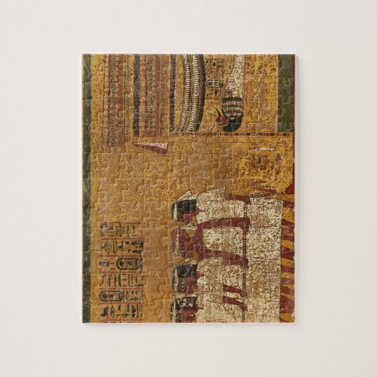 Tombe van Toetanchamon, oostelijke muur door Egypt Legpuzzel (Verticaal)
