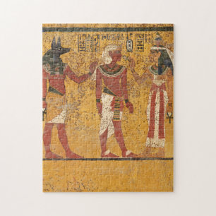 Tombe van Toetanchamon, zuidmuur door Egyptische g Legpuzzel
