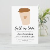 tomber amoureux automne nuptiale invitations de do (Debout devant)