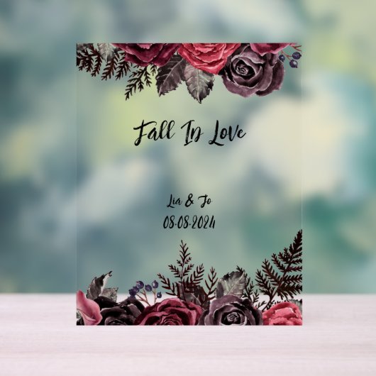 TOMBER AMOUREUX BELLE FLORALE  (Neutre)