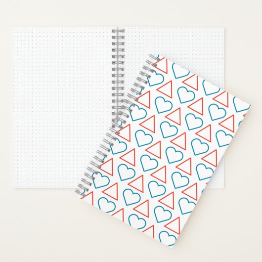 "Tomber amoureux du changement" Carnet Spiral (À l'intérieur)