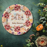 Tomber dans l'amour Baby Baby shower boisé<br><div class="desc">Complétez votre baby shower enchanteur sur le thème des bois avec nos Plaques en papier Baby shower "Falling in Love" Baby Woodland ! Dotés d'adorables créatures boisées et d'un design chaleureux, ces plaques en papier sont l'ajout parfait à votre célébration. Conçues avec des matériaux de qualité, elles sont à la...</div>