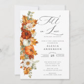 Tomber Dans L'Amour Baby shower Invitation (Devant)