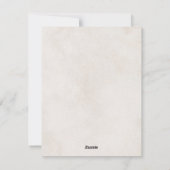 Tomber dans l'amour | Carte de Fête des mariées de (Dos)