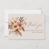 Tomber dans l'amour Fête des mariées Merci (Devant)