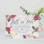 Tomber dans l'amour | Invitation à la douche nupti (Debout devant)