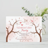 Tomber dans l'amour Invitation de la Saint Valenti (Debout devant)