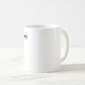 Tomber dans l'amour Mug (Devant droit)