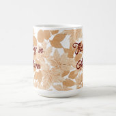 Tomber dans les feuilles d'automne Mug (Centre)