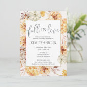 TOMBER Invitation de la douche nuptiale, tomber am (Debout devant)