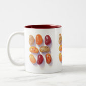 TOMBER JELLY BEANS Maroon Mug à deux tons (Gauche)