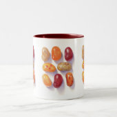 TOMBER JELLY BEANS Maroon Mug à deux tons (Centre)