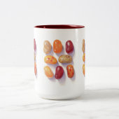 TOMBER JELLY BEANS Tall Maroon Mug à deux tons (Centre)