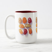 TOMBER JELLY BEANS Tall Maroon Mug à deux tons (Gauche)