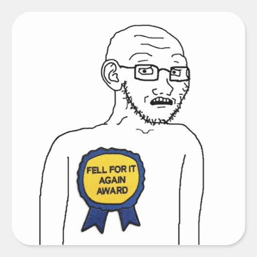 Tomber pour elle de nouveau autocollants en bois (Devant)