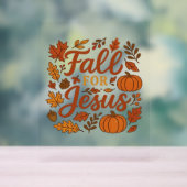 Tomber Pour Jésus Automne Citrouille Foi Chrétienn (Neutre)