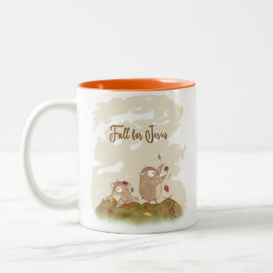 Tomber pour Jesus Mug