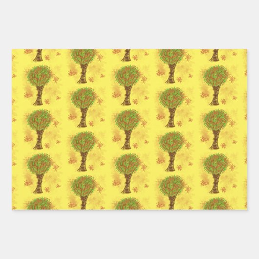 Tomber vous tous Envelopper du papier (Devant)