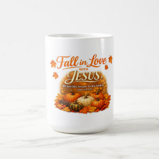 TOMBEZ AMOUREUX DE JÉSUS TASSE AVEC VERSET KJV