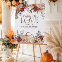 'Tombez amoureux' Fleurs d'automne Fête de mariage