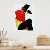 Tomboy (rood) Poster (Keuken)