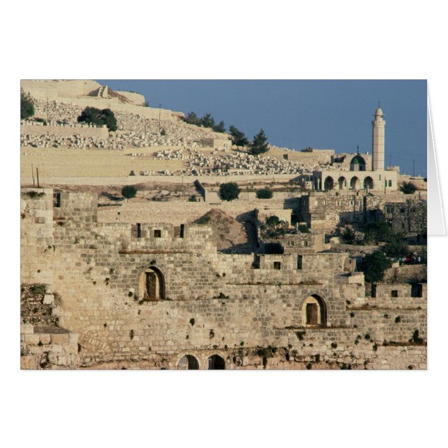 Tombs aan de zijkant van de berg Olijven (Voorkant Horizontaal)