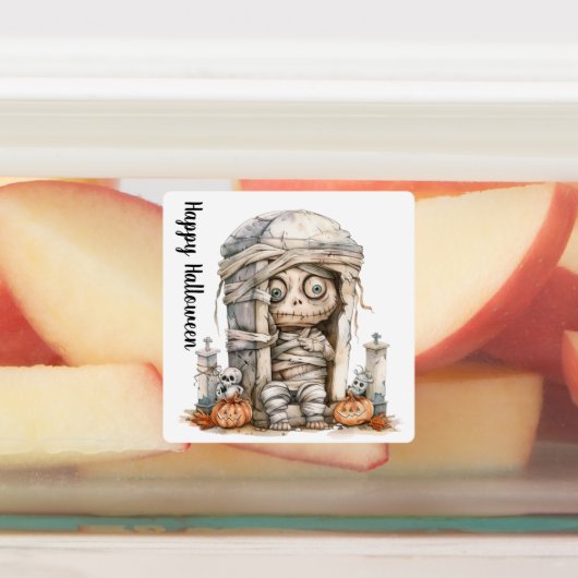 Tombside Trouble - Mummy Mischief & Mini Monsters Labels (Aangebracht)