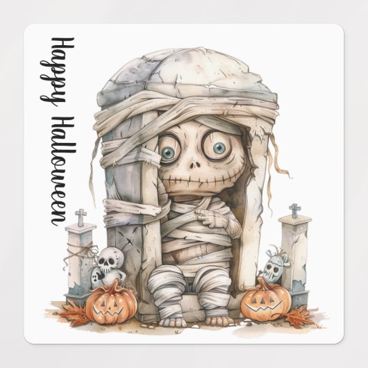 Tombside Trouble - Mummy Mischief & Mini Monsters Labels (Design 2)