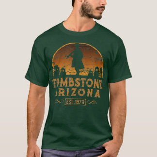 Tombstone Arizona AZ Wild West Gunfighter T-shirt