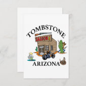 Tombstone, Arizona Bedankkaart (Voorkant / Achterkant)
