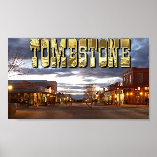 Tombstone AZ Poster (Voorkant)