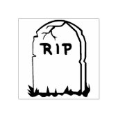 Tombstone Rubberstempel (Afrduk)