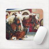 Tombstone Stagecoach Horses Muismat (Met muis)