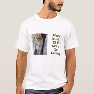 Tomcat, foto en tekst , grappige tekst, t-shirt