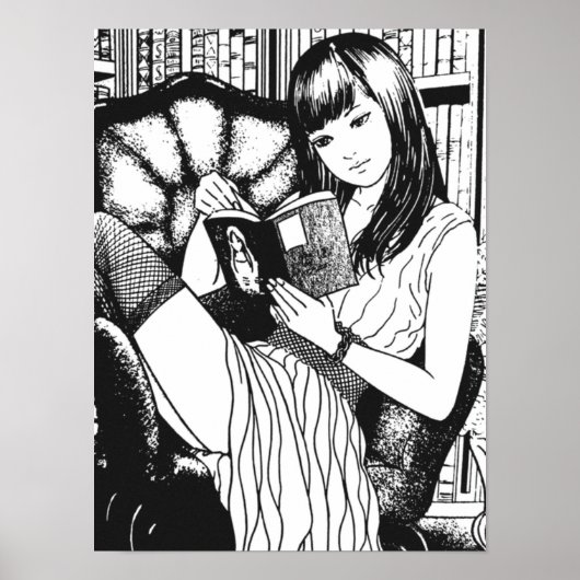 Tomie Junji Ito Reading Poster (Voorkant)