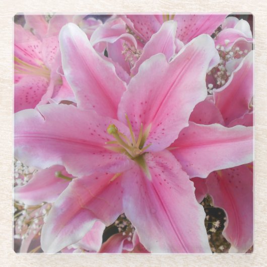 Tommasina Glazen Onderzetter (Voorkant)