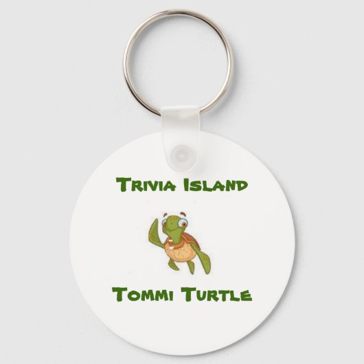 Tommi Turtle Sleutelhanger (Voorkant)