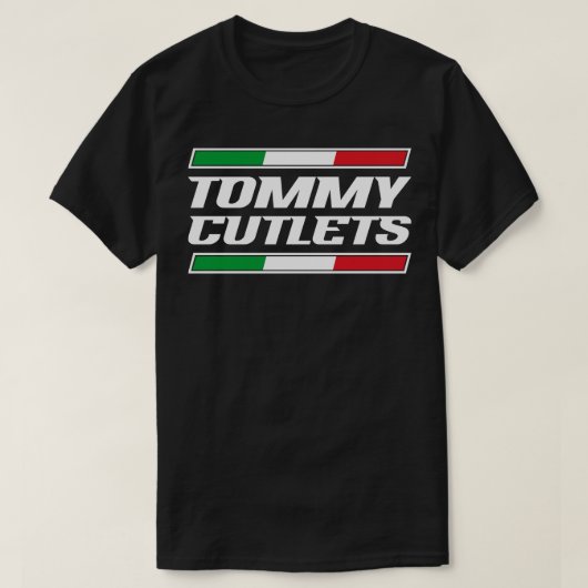 Tommy DeVito bekend als Tommy Cutlets v14 T-shirt (Design voorkant)