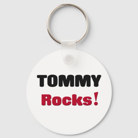 Tommy Rocks Sleutelhanger (Voorkant)