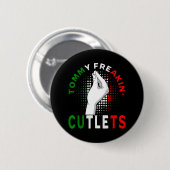 Tommy schnitzels ronde button 5,7 cm (Voorkant /achterkant)