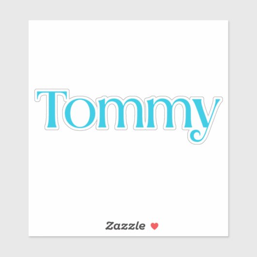 Tommy Sticker (Vel)