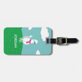 Tommy the Llama Bagagelabel (Voorkant horizontaal)