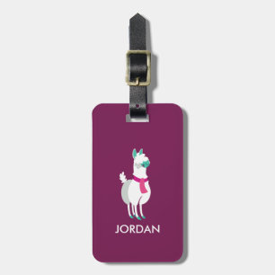 Tommy the Llama Bagagelabel
