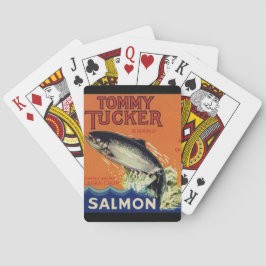 Tommy Tucker Brand Alaska Salmon Pokerkaarten